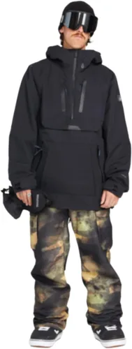 Miniatura 4 de Volcom Brighton - Chaqueta de snowboard con capucha para hombre Gris