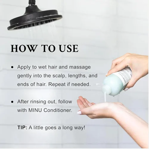 Miniatura 3 de Davines MINU Shampoo Champú de retención de color para cabello teñido y tratado Protege y mantiene el cabello brillante, brillante durante más