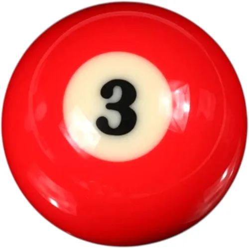 Miniatura 10 de Empire USA Bola de billar de repuesto #1-15, bola de billar de 2-1/4 pulgadas (2.25 pulgadas), tamaño estándar americano, accesorios para mesa