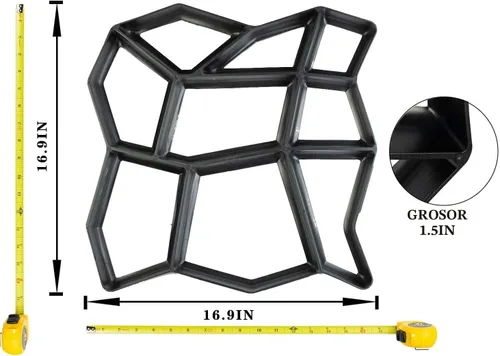 Miniatura 2 de Walk Maker, Moldes de Piedra Pathmate para Pavimentación, Moldes de Concreto para Pavimento, Pavimentador de Piedras de Paso, Molde para Senderos