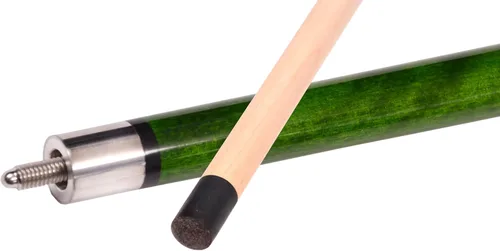 Miniatura 9 de Accuplay Billiards - Taco de billar de 58 pulgadas, 2 piezas, hecho de madera dura de arce canadiense, 23 onzas, elige negro, rojo, verde o azul