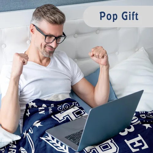 Miniatura 2 de Regalos Lcobion Pop Pop, Regalos para Pop, Regalos Pop Pop de Nietos, Regalos para Abuelo, Regalos de Abuelo, Manta de Abuelos/Abuelo/Papá/Pop Pop