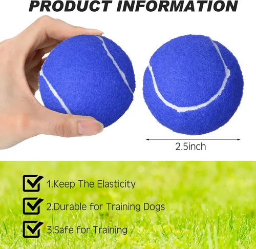 Miniatura 2 de Vinsot 48 Pcs Standard Pressure Tennis Balls Bulk, Training Tennis Balls Practice for Player Beginner Training Sports Ball, 2.5 Inch