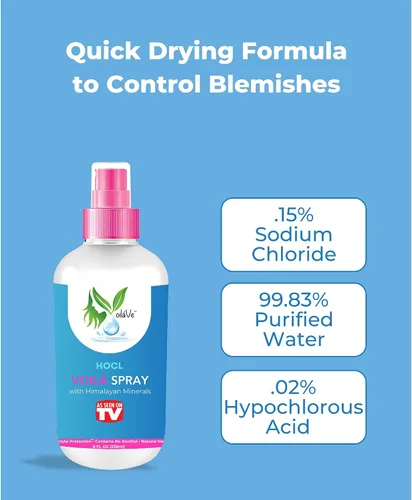 Miniatura 6 de VoilaVe HOCL Spray Spray de ácido hipocloroso para la piel HOCL Tónico facial y corporal para acné, cicatrices, enrojecimiento, irritaciones
