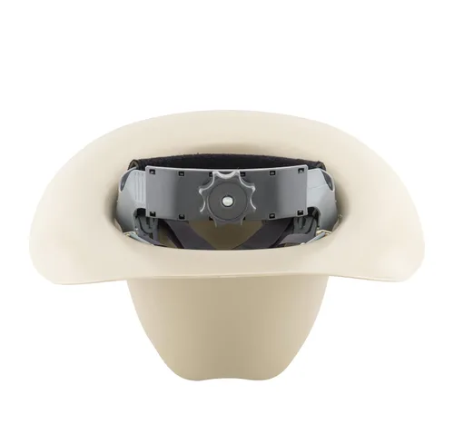 Miniatura 8 de Jackson Safety Western Outlaw - Gorro de seguridad con suspensión de trinquete de 4 puntos estilo sombrero de vaquero HDPE bronceado caja de 4 19502