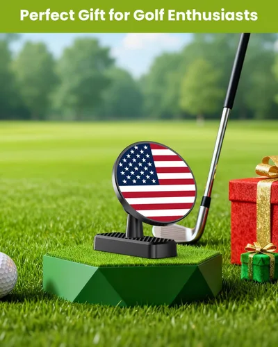 Miniatura 5 de Soporte magnético para carrito de golf, accesorios de golf, regalos para hombres, papá, marido, único, rotación de 360°, soporte de teléfono