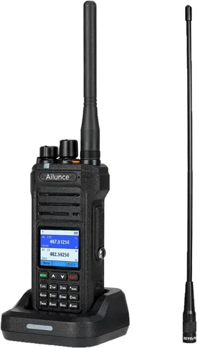 Miniatura 10 de Retevis Ailunce HA1G Radio GMRS de Mano, Actualización Chirp, Radio GMRS con Micrófono de Altavoces IP67, Impermeable IP67, NOAA, 2800mAh USB-C