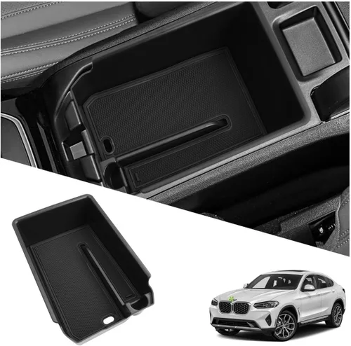Miniatura 17 de Ruiya Organizador de consola 4Runner 2014-2024 para Toyota 4Runner 5ª generación, accesorios de material ABS, reposabrazos consola guantera, Toyota