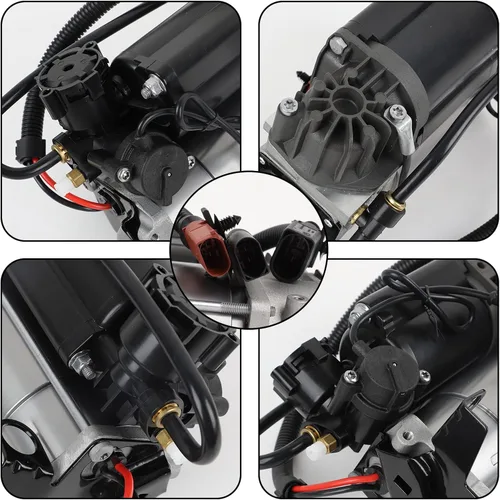 Miniatura 4 de Compatible con compresor de suspensión neumática Audi A8 D3 4E 6-8 cilindro 2002-2010, 4E0616007D, 4E0616007B, 4E0616007, 4E0616005F, 4E0616005D