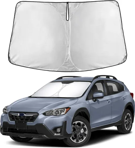Miniatura 75 de Econour Parasol para parabrisas compatible con Honda Civic 2016-2021, protector de parasol plegable para ventana, bloquea los rayos UV y mantiene tu