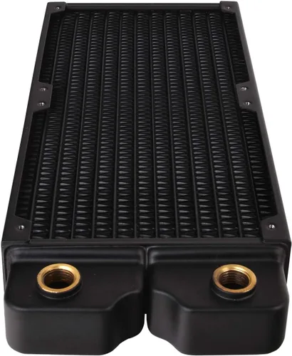 Miniatura 6 de Thermaltake Pacific DIY Sistema de refrigeración líquida Clm240 1.575 in Aletas gruesas de alta densidad Tubos de cobre de doble fila Radiador
