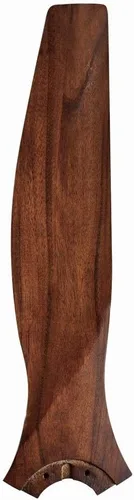 Miniatura 2 de Fanimation B6720-48WK - Juego de aspas para ventilador de techo para interiores y exteriores, de 3, madera de whisky Whiskey Wood