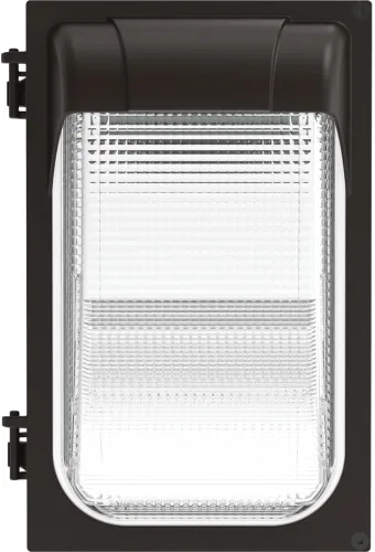 Miniatura 7 de Lithonia Lighting Mini Lámpara LED de Pared de 7.5", Luminaria Exterior, Luz de Pared para Edificios, Sensor de Anochecer a Amanecer, Blanco Frío 2