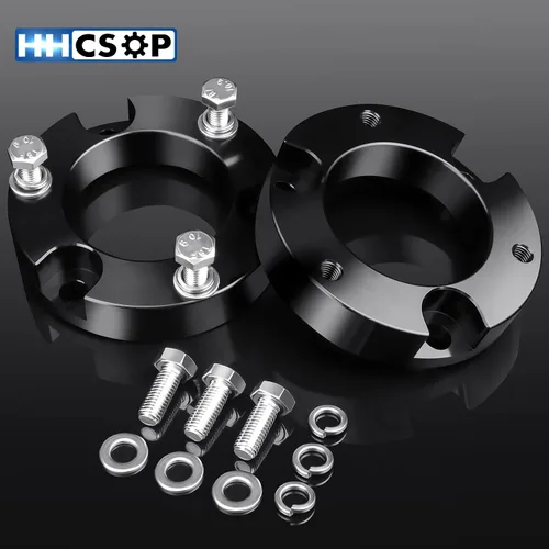 Miniatura 7 de Kits de elevación de nivelación delantera de 2", compatibles con Toyota Tacoma 2005-2023/ 4Runner 2003-2023/ FJ Cruiser 2007-2015, espaciadores
