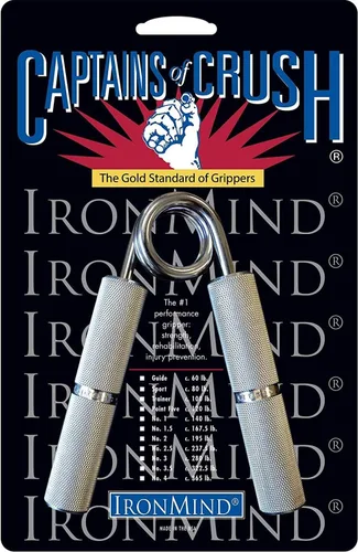 IronMind Captains of Crush (CoC) Hand Gripper - El estándar de oro de los agarradores | El fortalecedor de mano líder en el mundo
