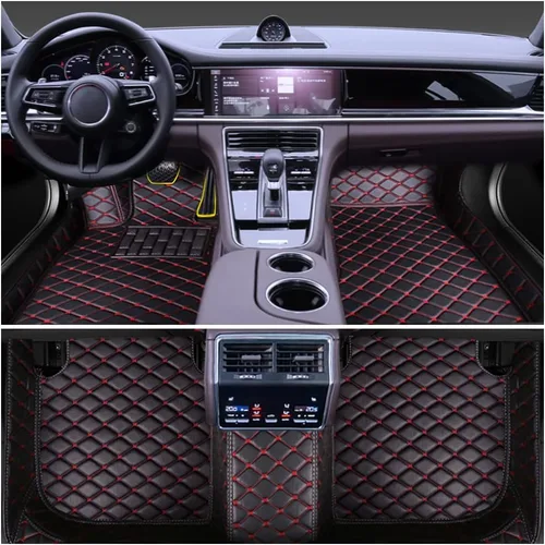 Miniatura 14 de Alfombrillas personalizadas para automóvil creadas con Opel Zafira 7seat 2008-2013, alfombrillas de lujo de piel sintética para todo tipo de clima
