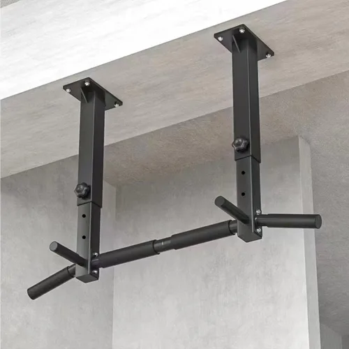 Miniatura 11 de Wall Mount Pull Up Bar, Joist Beam Rafter Mount Pull-up Bar, Ceiling Mounted Chin Up Bar for Home Gym with Punching Bag Hanger