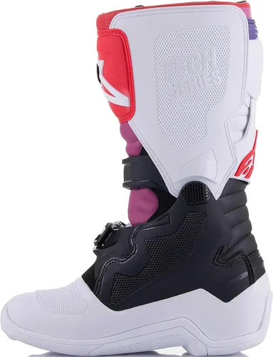 Miniatura 2 de Alpinestars Botas Tech 7S Unisex Juveniles Blanco/Negro/Arco Iris