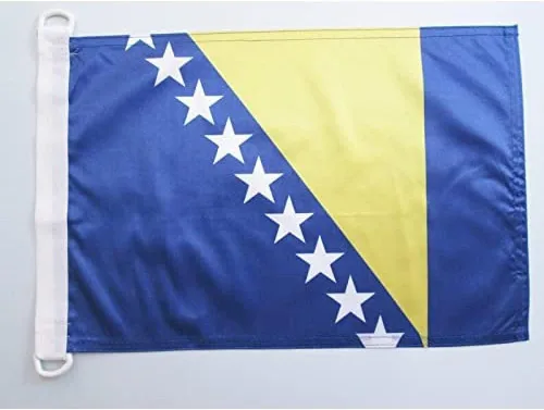 Miniatura 198 de Bandera Náutica Venezuela 18'' x 12'' - Banderas Venezolanas 11.8 x 17.7 in - Banner 12x18 in para barco - AZ FLAG