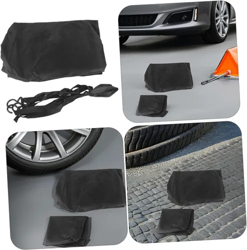 Miniatura 7 de Cubierta de coche para automóvil, parasol para automóviles, color negro, media cubierta, protector de nieve, cubierta protectora de refrigeración