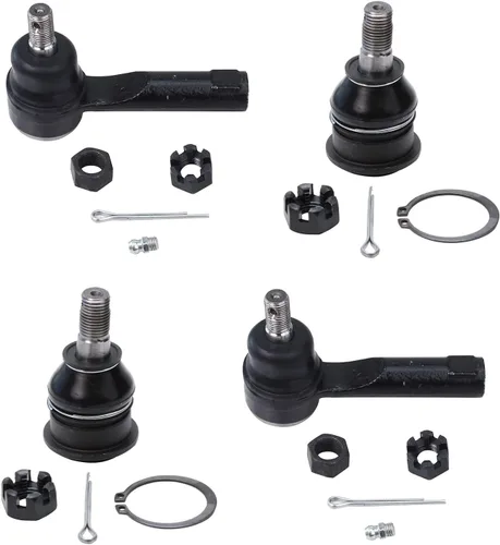 Miniatura 244 de Detroit Axle – Kit de suspensión delantera para Hyundai 2013-2018 Santa Fe 2 enlaces de barra de estabilizador 4 varillas de amarre interiores