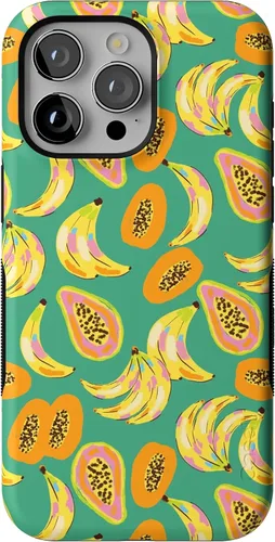 Miniatura 43 de Funda Casely para iPhone 15 Pro Max Todas las sonrisas Adhesivo de cara sonriente Compatible con MagSafe Diseño protector audaz