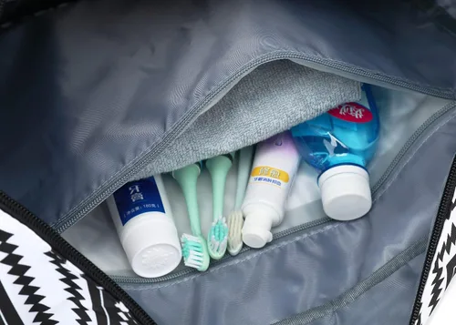 Miniatura 8 de Bolsa de playa y piscina para mujer, grande, bolsa de gimnasio con compartimento húmedo para viajes, impermeable