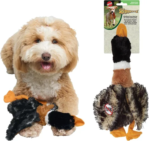 Miniatura 28 de SPOT Skinneeez - Juguete para perros sin relleno con chirriador para todos los perros. Juguete de tira y afloja para razas pequeñas y grandes. 23