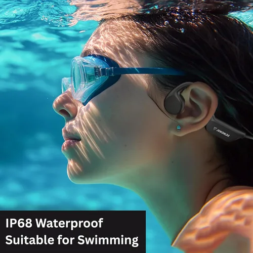 Miniatura 3 de Auriculares de oído abierto Bluetooth inalámbricos, IP68 impermeables de conducción ósea Bluetooth, auriculares inalámbricos Bluetooth, auriculares