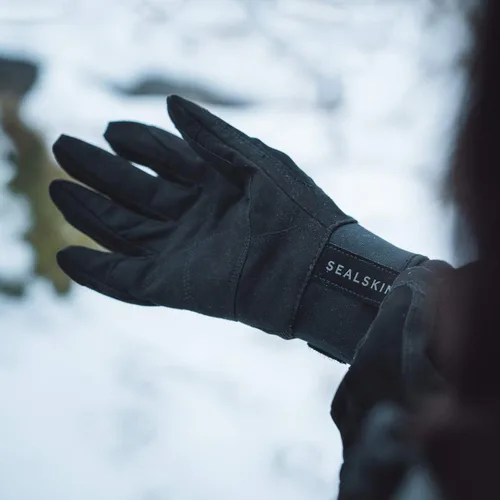 Miniatura 13 de SEALSKINZ Guantes impermeables de ojo de dragón para hombre