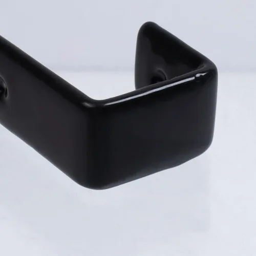 Miniatura 4 de Geesatis 2 ganchos para escalera de cama, ganchos en forma de J, de metal resistente recubierto de PVC para decoración de cama, herramienta