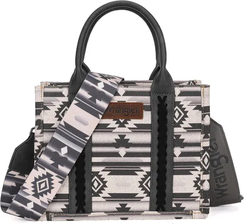 Miniatura 2 de Wrangler - Cartera para tarjetas de crédito para mujer, estilo bohemio, azteca, con bolsillo con cremallera