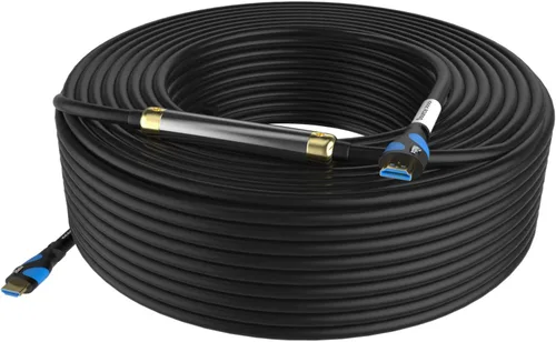 Miniatura 8 de Postta Cable HDMI de 75 pies 4K HDMI2.0 con soporte de amplificador de señal incorporado 4K (2160P), 3D, 1080P, Ethernet, retorno de audio (ARC)