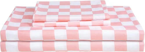 Miniatura 41 de Juego de sábanas de cama de 4 piezas - Tamaño completo - Juego de sábanas de cama de microfibra suave y duradera, bolsillo profundo, resistente a