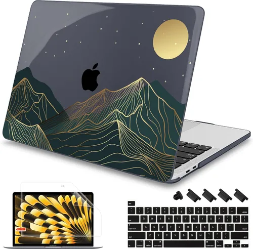Miniatura 24 de Mektron Funda para MacBook Pro de 16 Pulgadas A2141 Versión 2019 con Pantalla Liquid Retina/Touch ID, Carcasa Rígida de Plástico con Funda