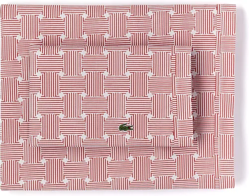 Miniatura 24 de Lacoste Juego de sábanas de algodón de 3 piezas, camuflaje, avena, tamaño individual