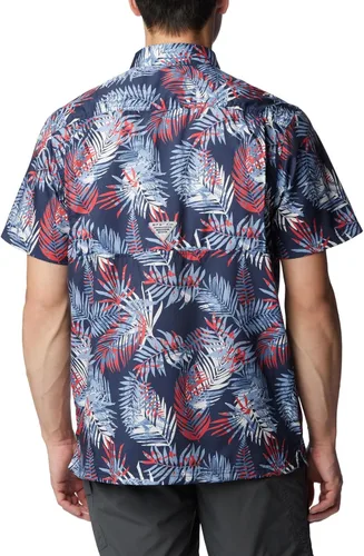 Miniatura 2 de PFG Super Slack Tide Camp - Camiseta para hombre, color gris