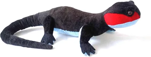 The Petting Zoo Salamandra de peluche, regalos para niños, animales reptiles salvajes Onez, juguete de peluche de salamandra roja de 9 pulgadas