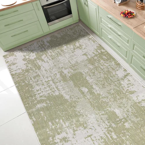 Miniatura 253 de Keen Home Design Alfombra de pasillo para exteriores, 26 x 119 pulgadas, lavable para interiores y exteriores, para patio, cocina, balcón, playa
