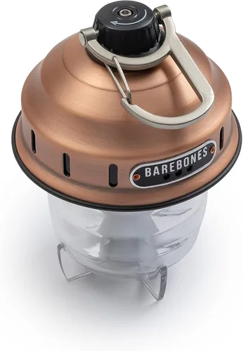 Miniatura 3 de Barebones Lámpara Colgante Beacon – Cobre, Linterna LED Recargable para Acampada con Brillo Ajustable – Linterna Colgante Resistente a la Intemperie