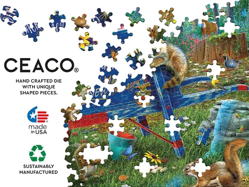 Miniatura 5 de Ceaco - Wild - Backyard Beauty - Rompecabezas de 1000 piezas