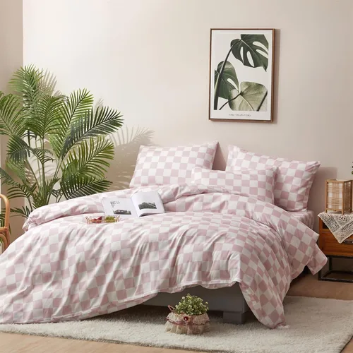 Miniatura 214 de CLOTHKNOW - Juego de edredón verde militar tamaño completo de 3 piezas, juego de ropa de cama verde oscuro, edredón suave con 2 fundas de almohada
