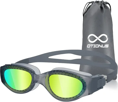 Miniatura 12 de Gafas de natación para adultos, transparentes, sin fugas, antiniebla, UV, gafas de natación de visión amplia para hombres y mujeres