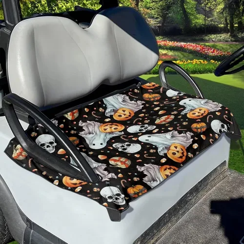 Miniatura 7 de Fundas de asiento de carrito de golf, toalla de manta de asiento de carrito de golf, cubierta de asiento de carrito de golf para asientos de 2