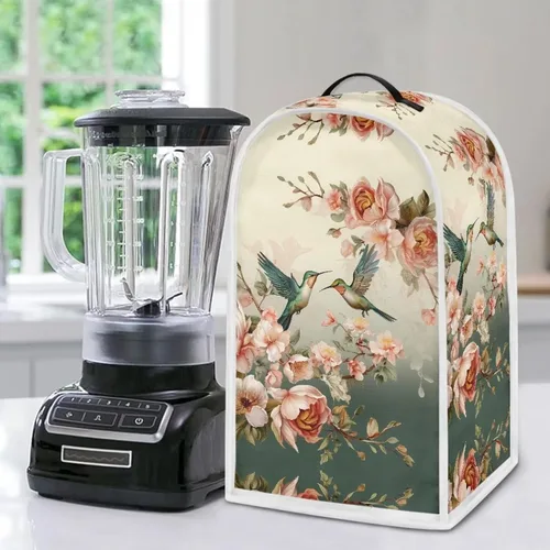 Miniatura 35 de Aztec Cow - Funda para batidora de girasoles con mango superior, ligera, lavable, para cocina, cafetera, decoración de procesadores de alimentos