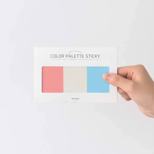 Miniatura 6 de Monolike Paleta de colores pegajosos sólidos 301 B Set 4p - Bloc de notas autoadhesivo 30 hojas