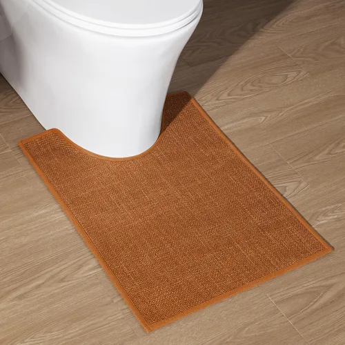 Miniatura 77 de chakme Alfombras de Baño 24x17, Alfombra de Baño Ultra Delgada Antideslizante Pequeña de Secado Rápido Absorbente para Piso de Baño