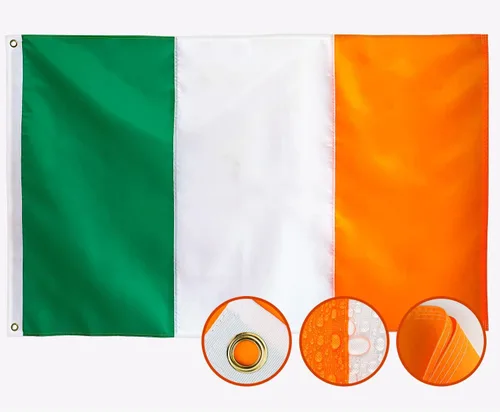 Miniatura 15 de Bandera de México 3x5 para exteriores, banderas mexicanas bordadas, nylon 210D resistente, rayas cosidas, ojales de latón más fuertes, 4 dobladillos