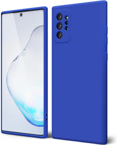 Miniatura 29 de oakxco Funda para teléfono Samsung Galaxy Note 20 Ultra de silicona líquida, bonita funda delgada y fina de goma suave TPU lisa y suave de gel