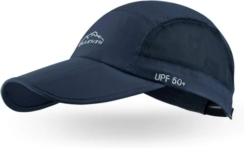 Miniatura 7 de ELLEWIN Gorra de béisbol unisex UPF 50 sin estructura, con pico grande y plegable